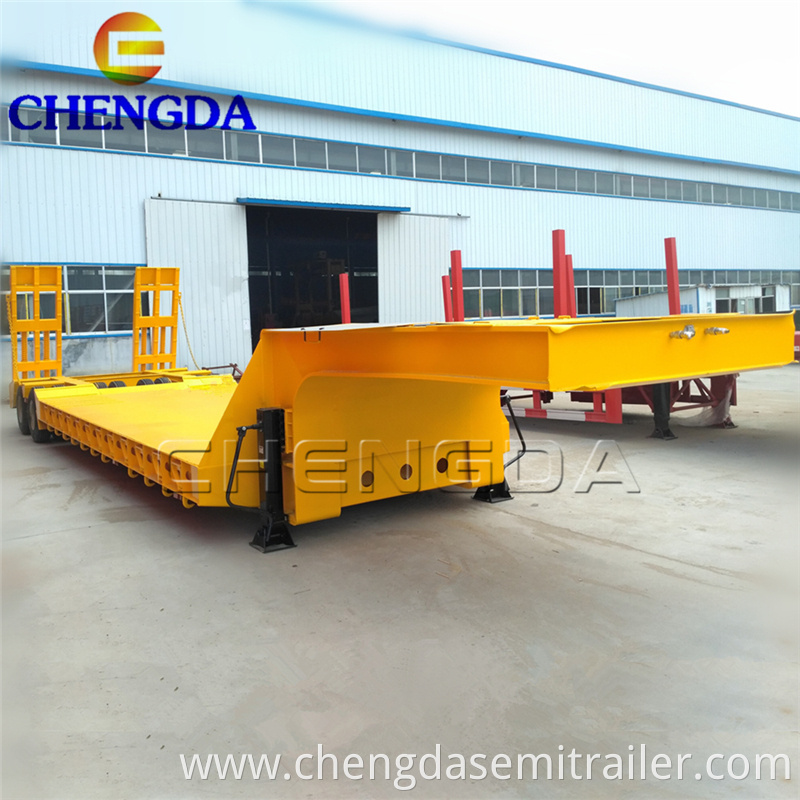 4 Axle Lowbed Trailer 